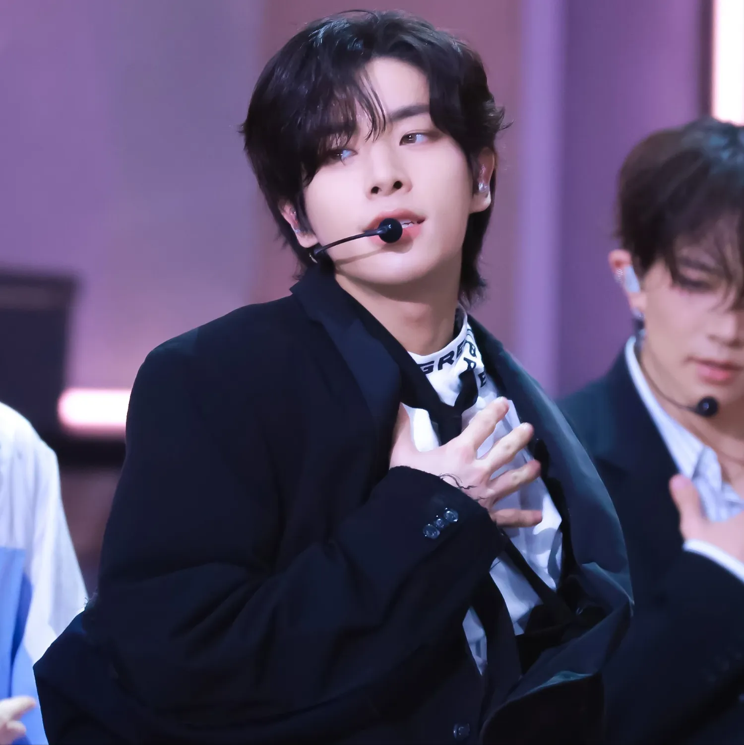 A moment captured by Jake (ENHYPEN)'s fan