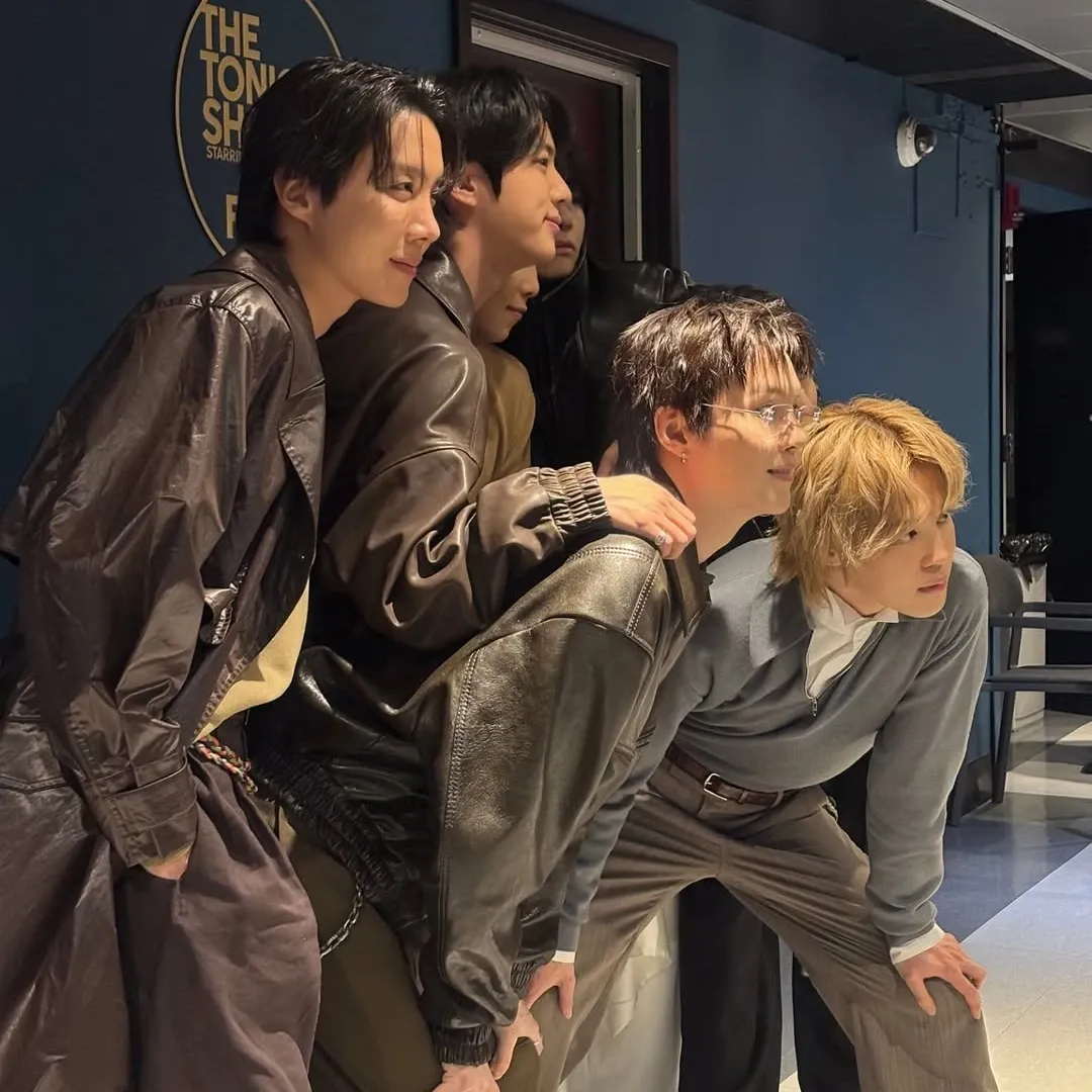 防彈少年團粉絲拍下的瞬間