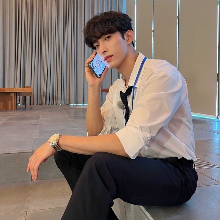 A moment captured by DK (SEVENTEEN)'s fan