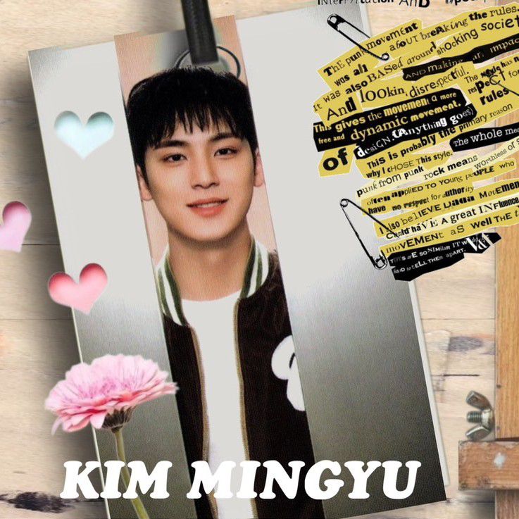 A moment captured by Mingyu (SEVENTEEN)'s fan