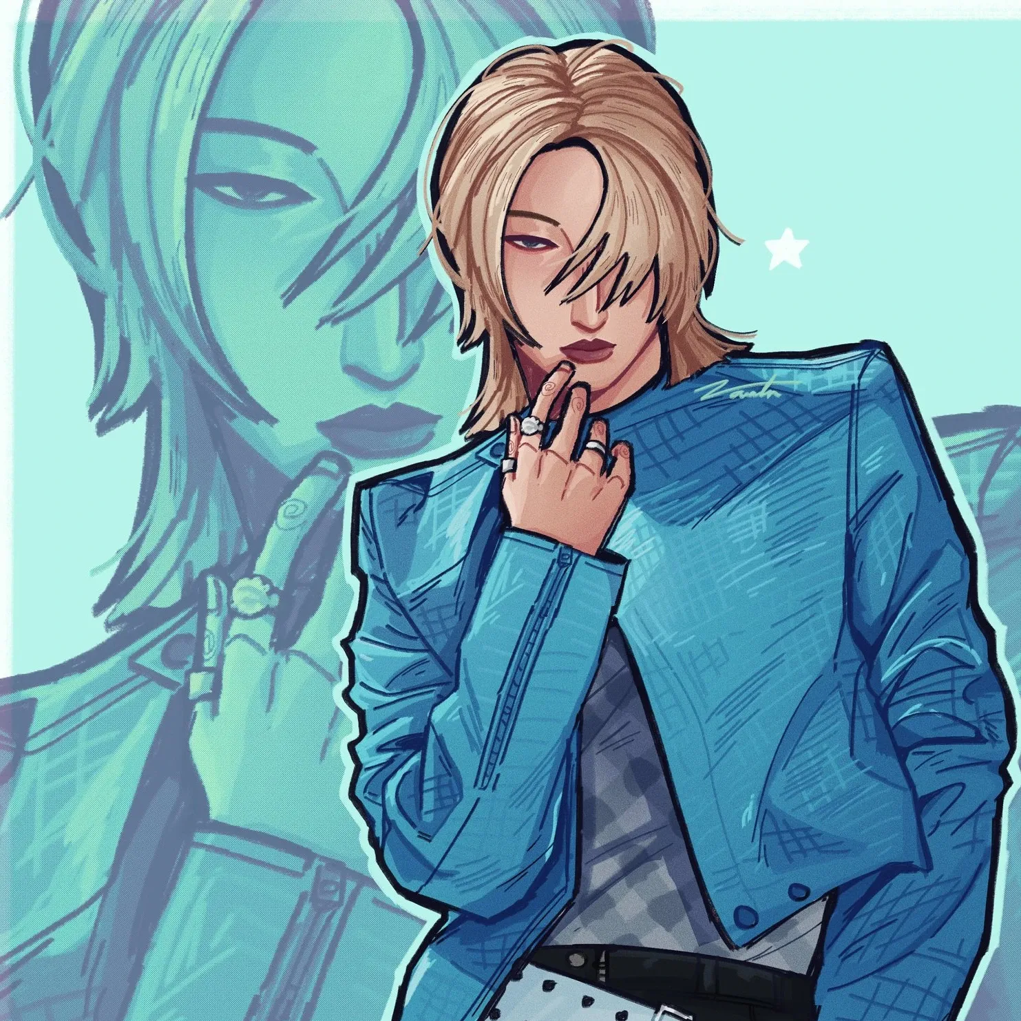 A moment captured by Seonghwa (ATEEZ)'s fan