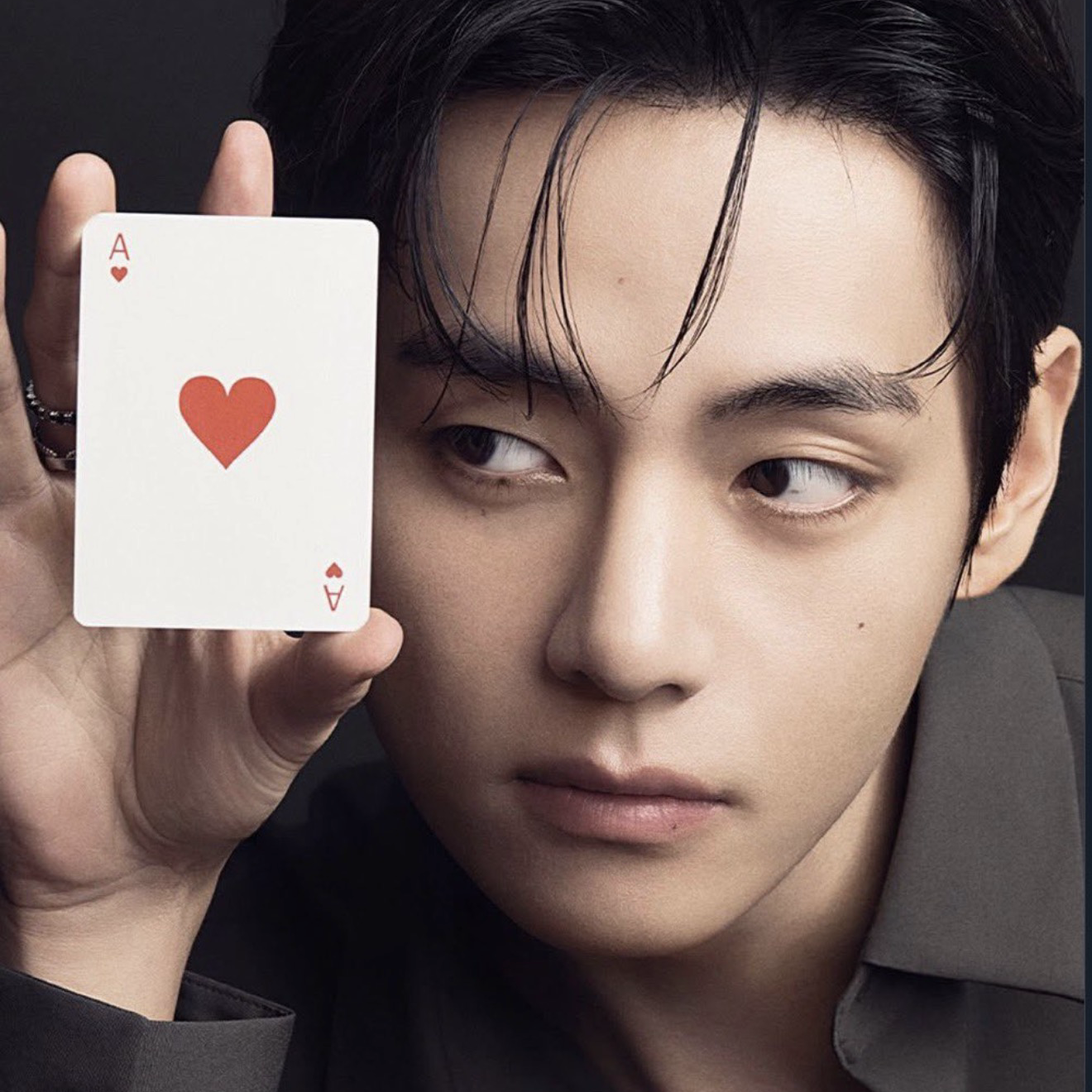 Recent activity shot of V (BTS)