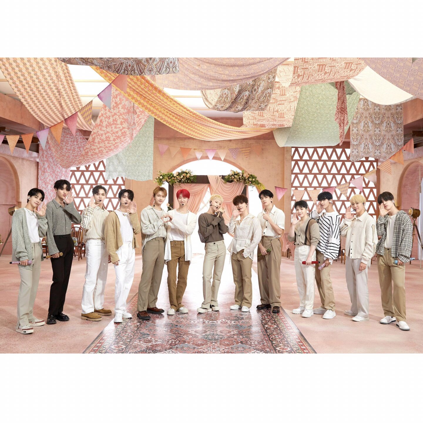 Recent activity shot of SEVENTEEN