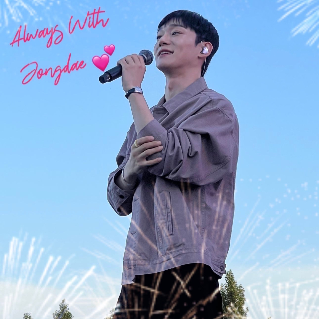 Potret di balik layar Chen (EXO)