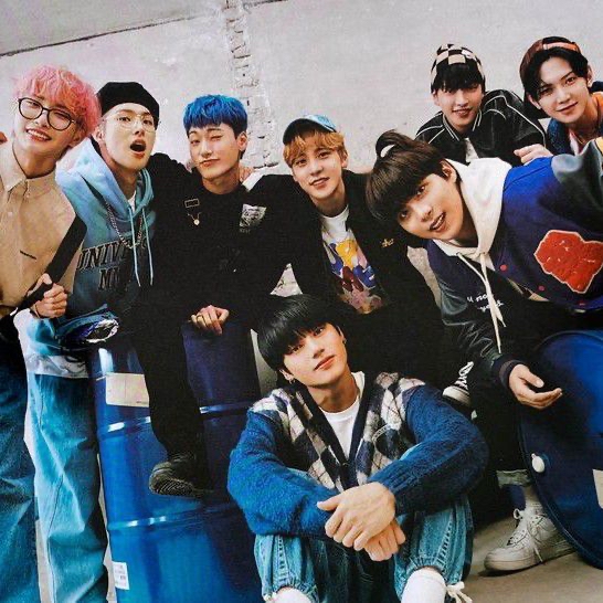 Momen yang diabadikan oleh penggemar San (ATEEZ)