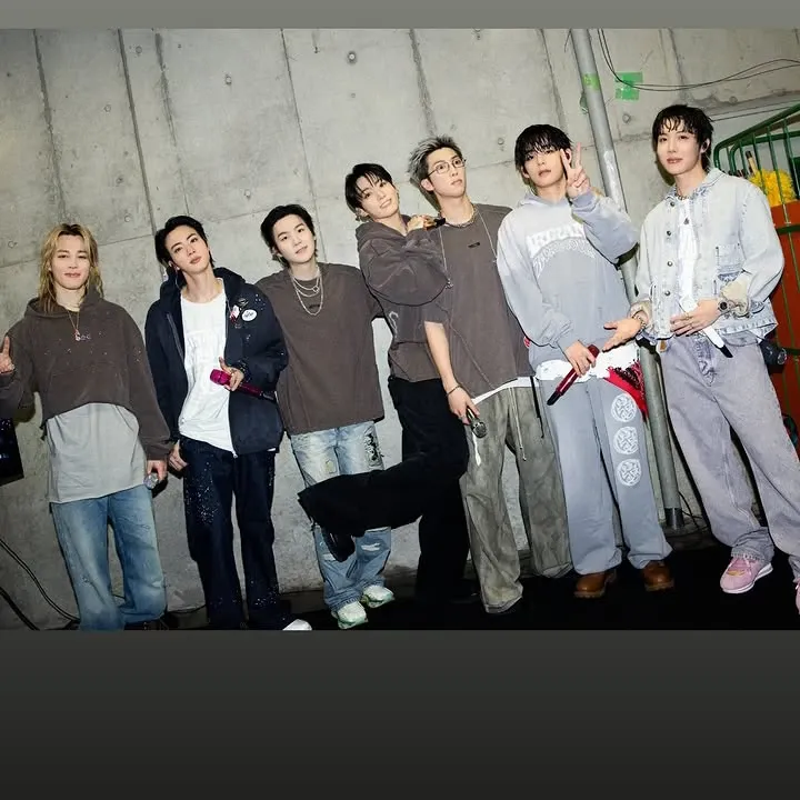 A moment captured by V (BTS)'s fan