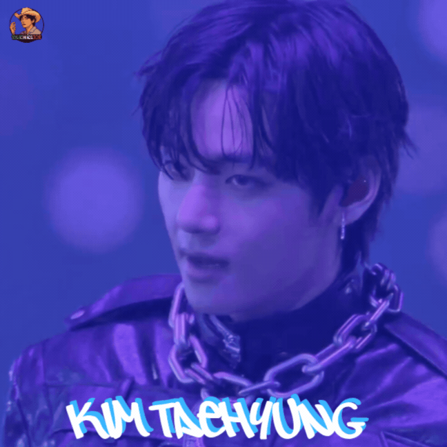 A moment captured by V (BTS)'s fan