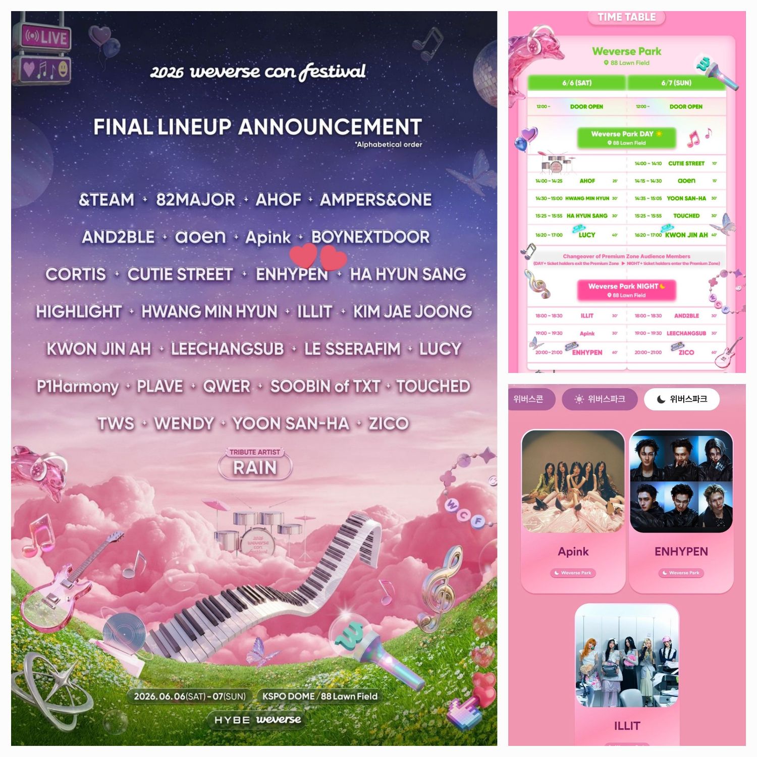 Momen yang diabadikan oleh penggemar ENHYPEN