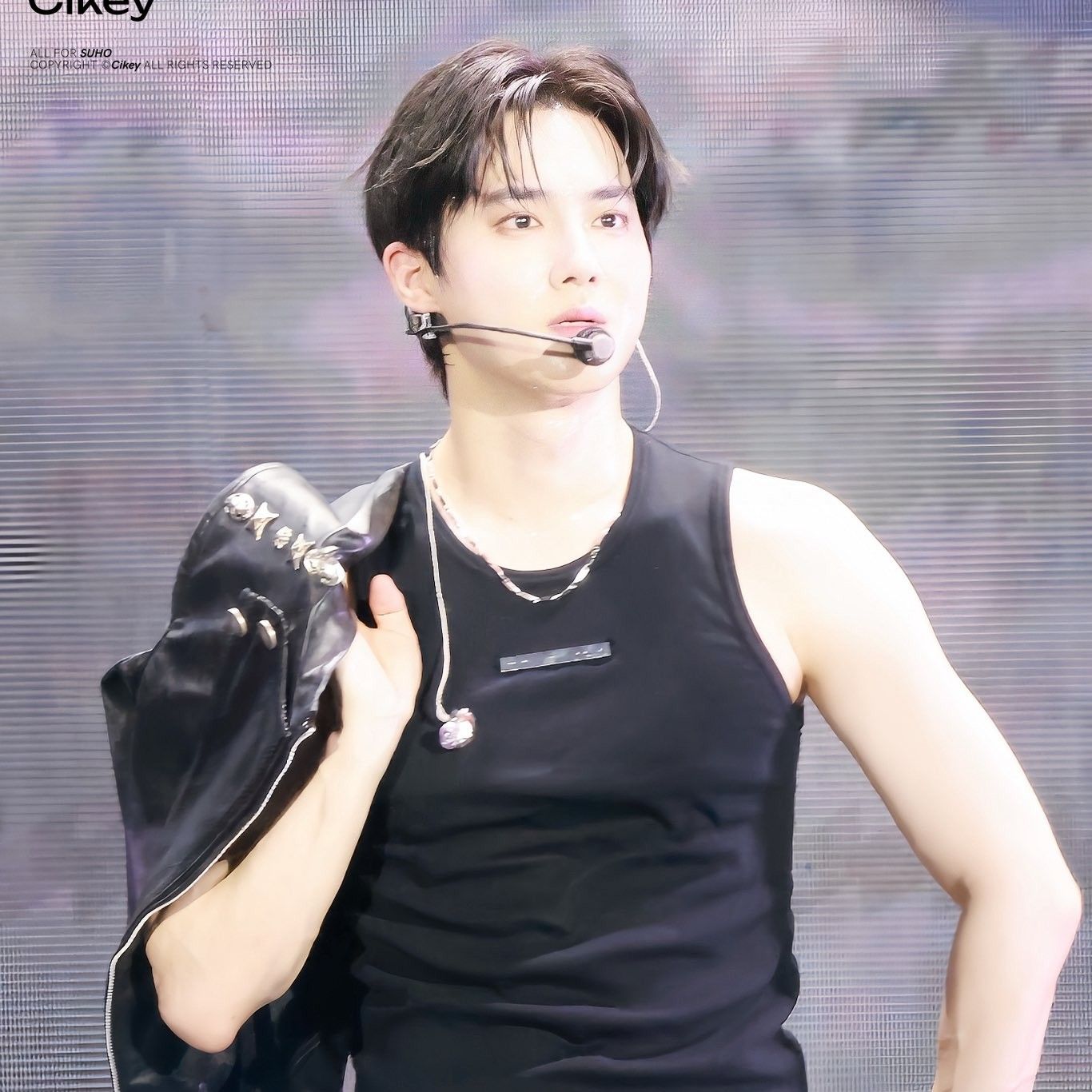 Momen yang diabadikan oleh penggemar Suho (EXO)