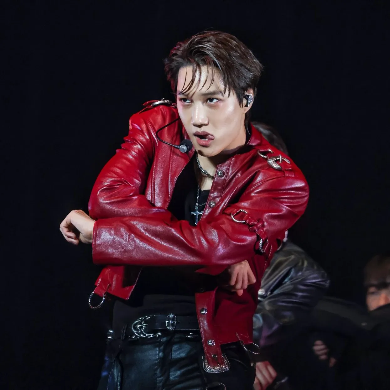 Recent activity shot of Kai (EXO)