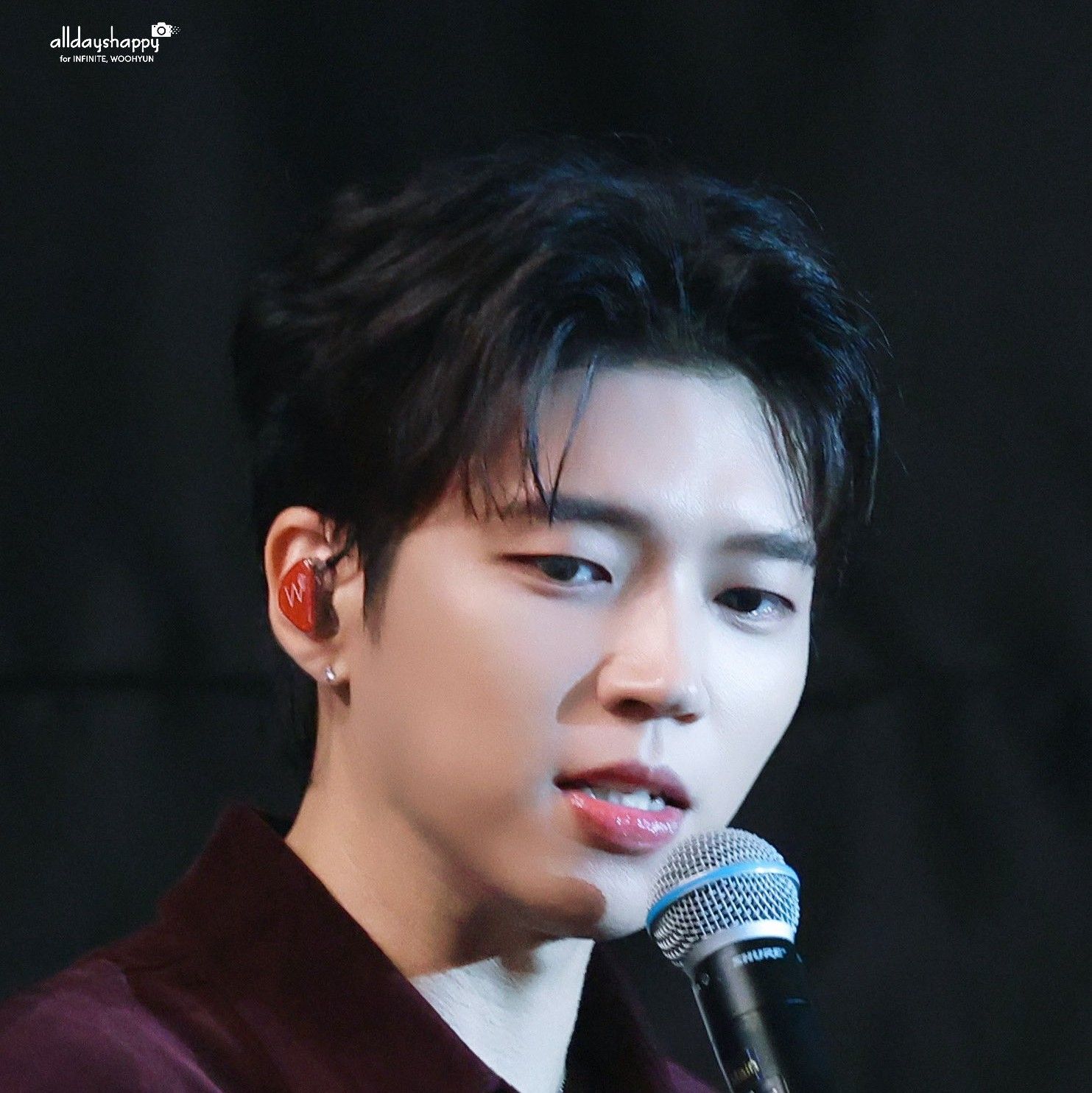 Recent activity shot of Woohyun (INFINITE)