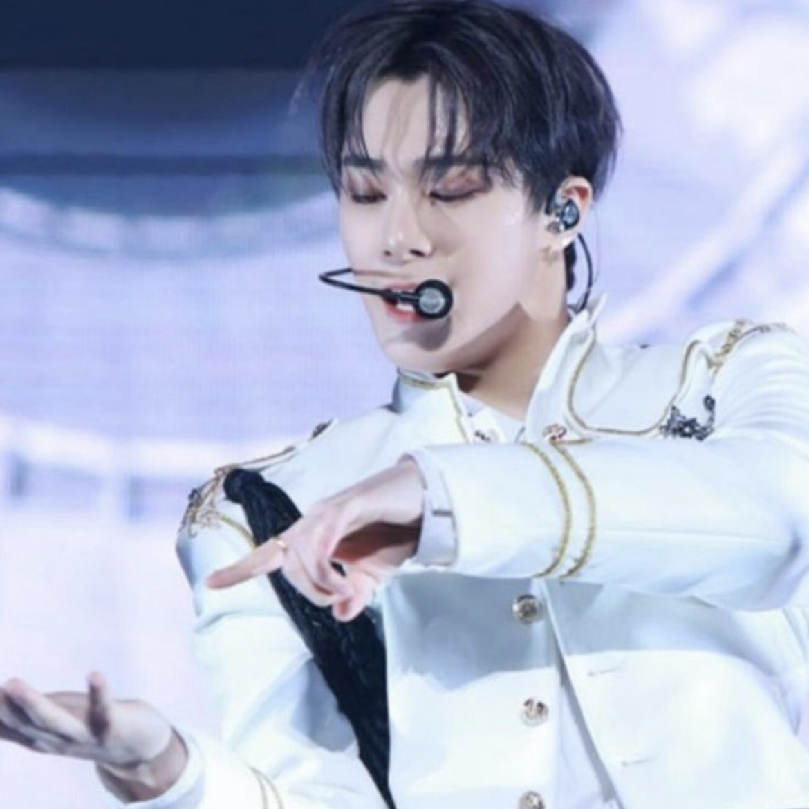 Recent activity shot of Moonbin (ASTRO)