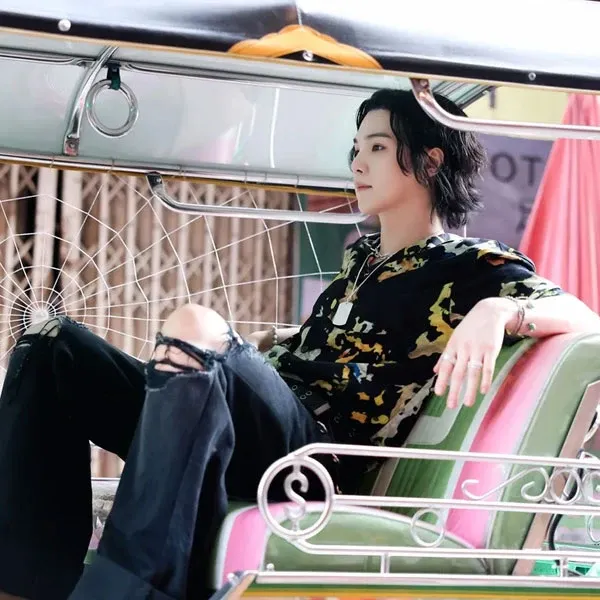 Momen yang diabadikan oleh penggemar SUGA (BTS)