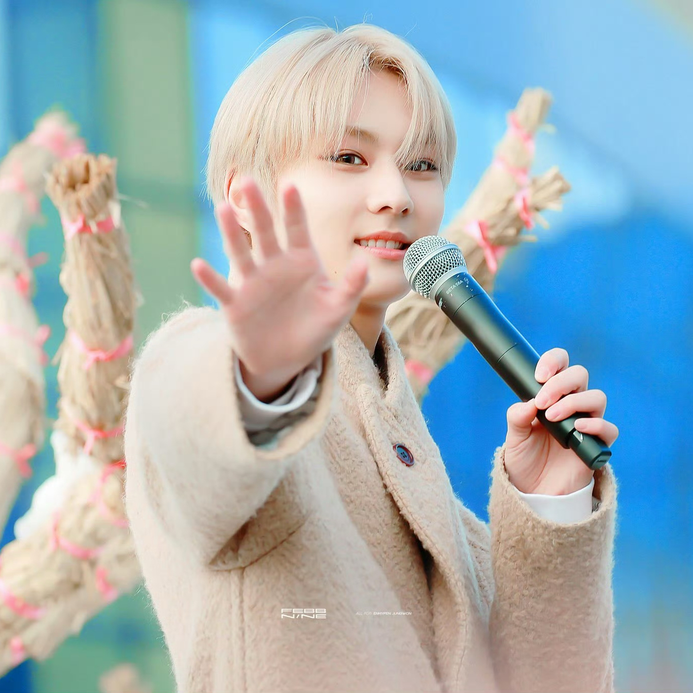 Recent activity shot of Jungwon (ENHYPEN)