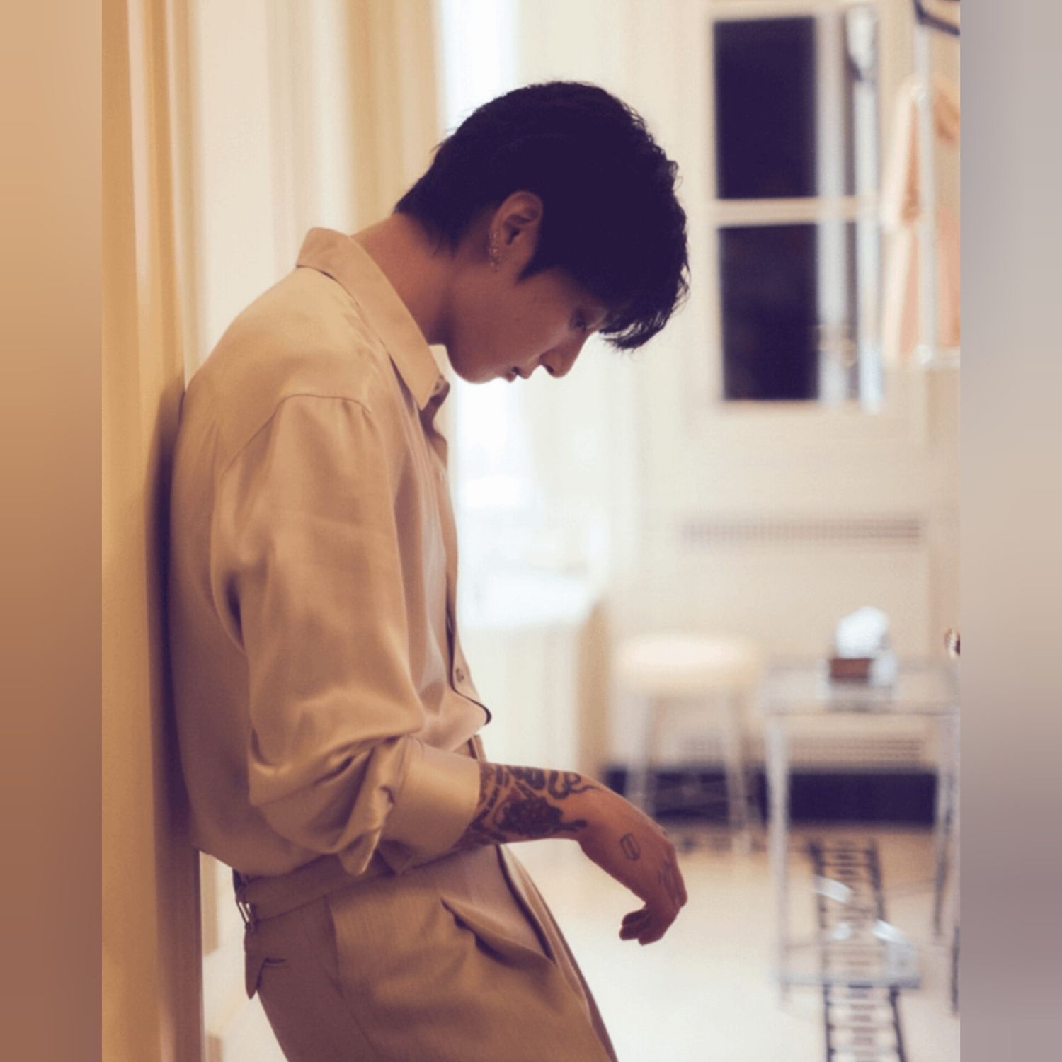 A moment captured by Jungkook (BTS)'s fan