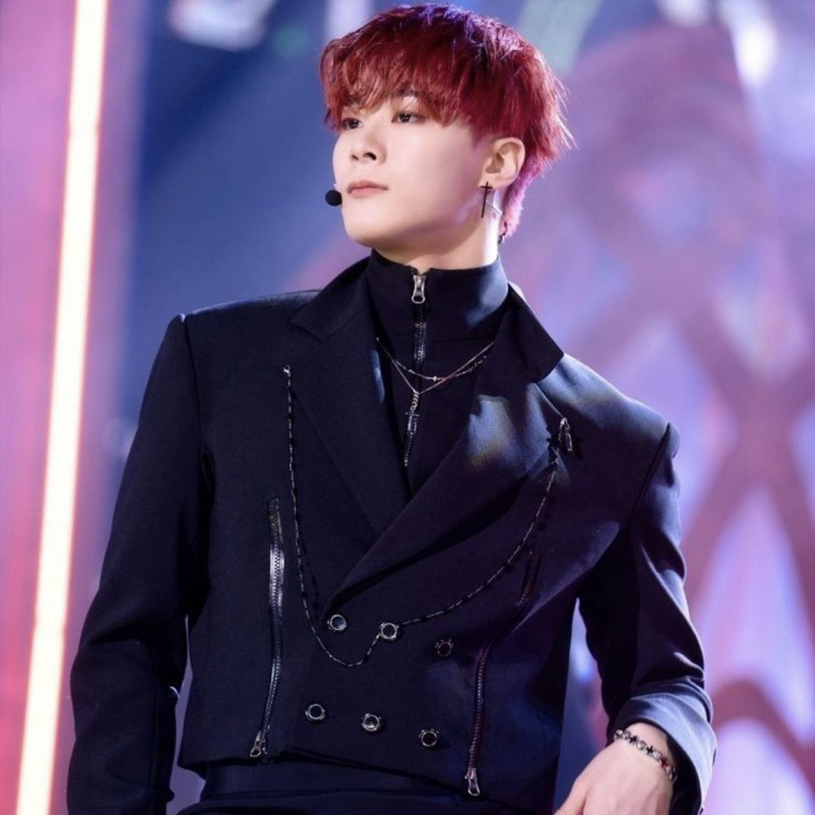 A moment captured by Moonbin (ASTRO)'s fan