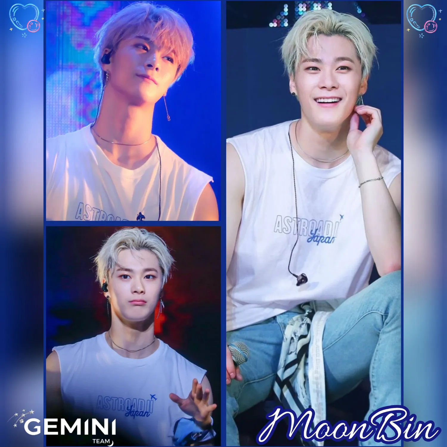A moment captured by Moonbin (ASTRO)'s fan