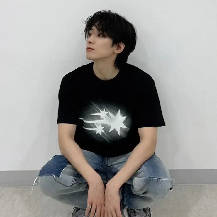 A moment captured by Wonwoo (SEVENTEEN)'s fan
