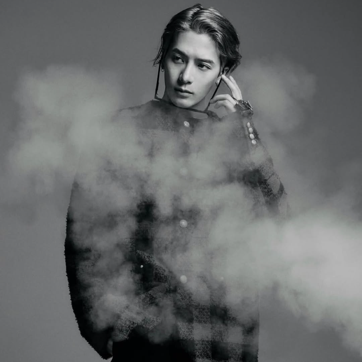 A moment captured by Jackson (GOT7)'s fan