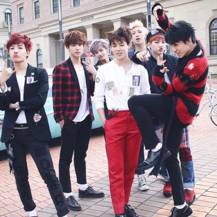 防彈少年團粉絲拍下的瞬間