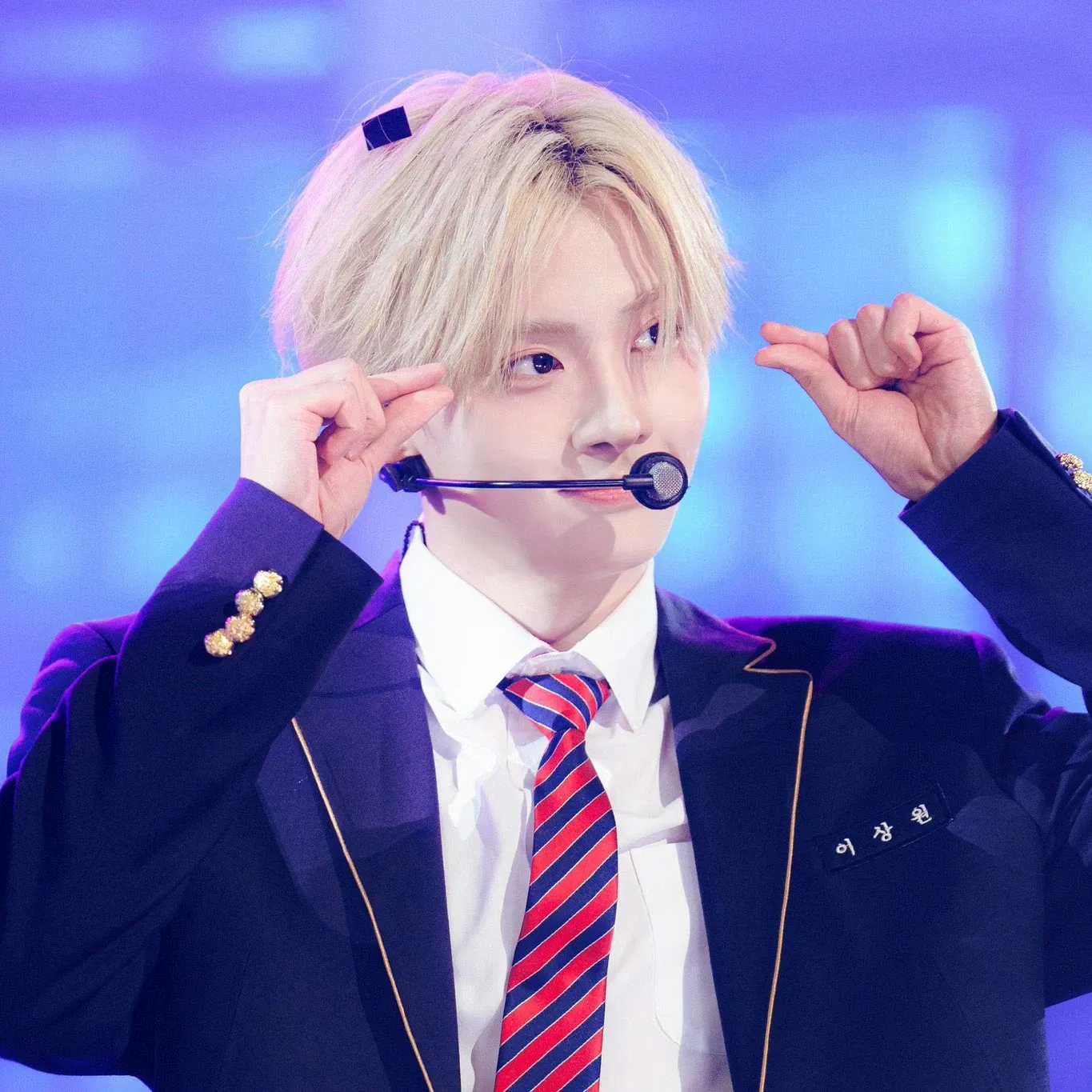 A moment captured by Lee Sangwon (ALPHA DRIVE ONE)'s fan