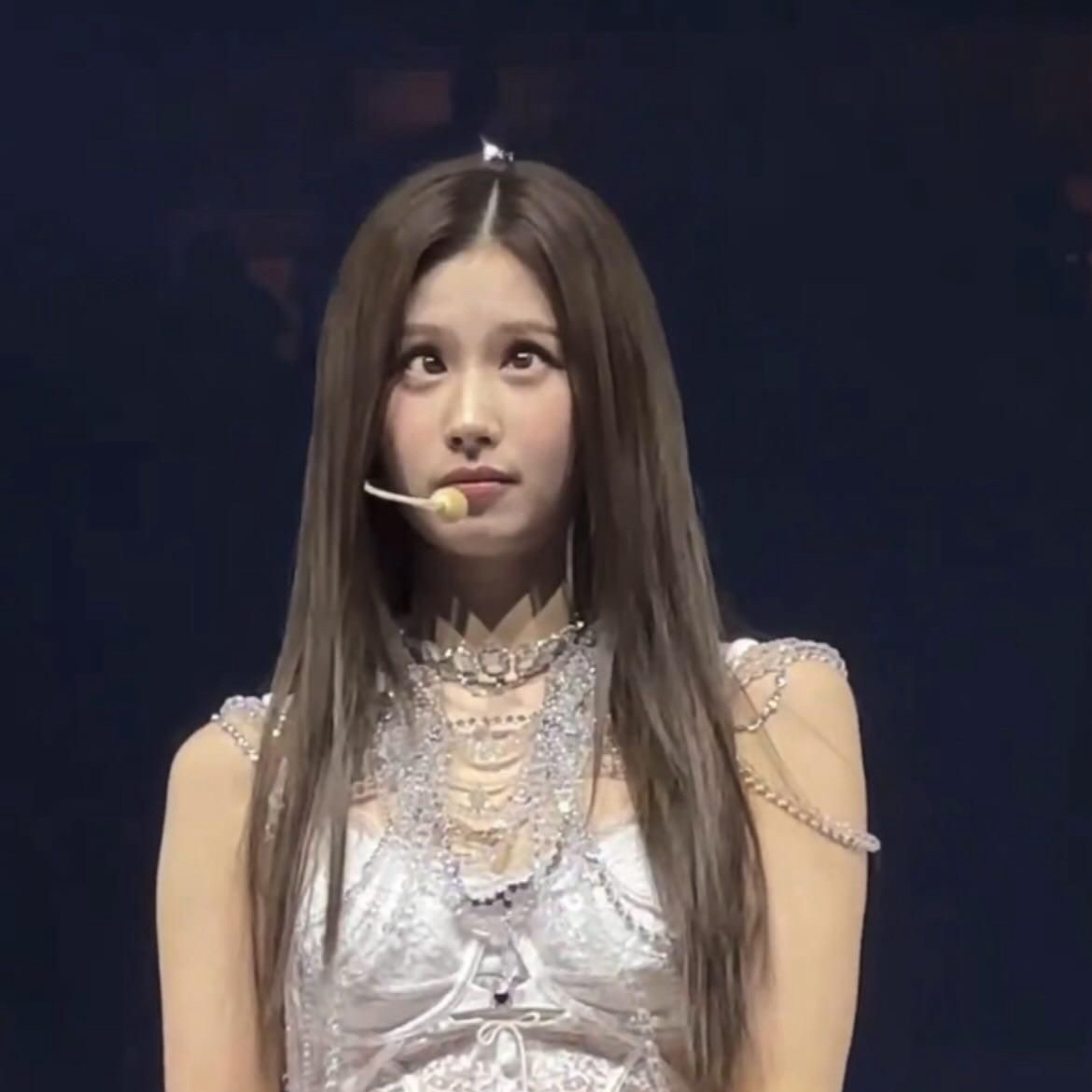 A moment captured by Sana (TWICE)'s fan