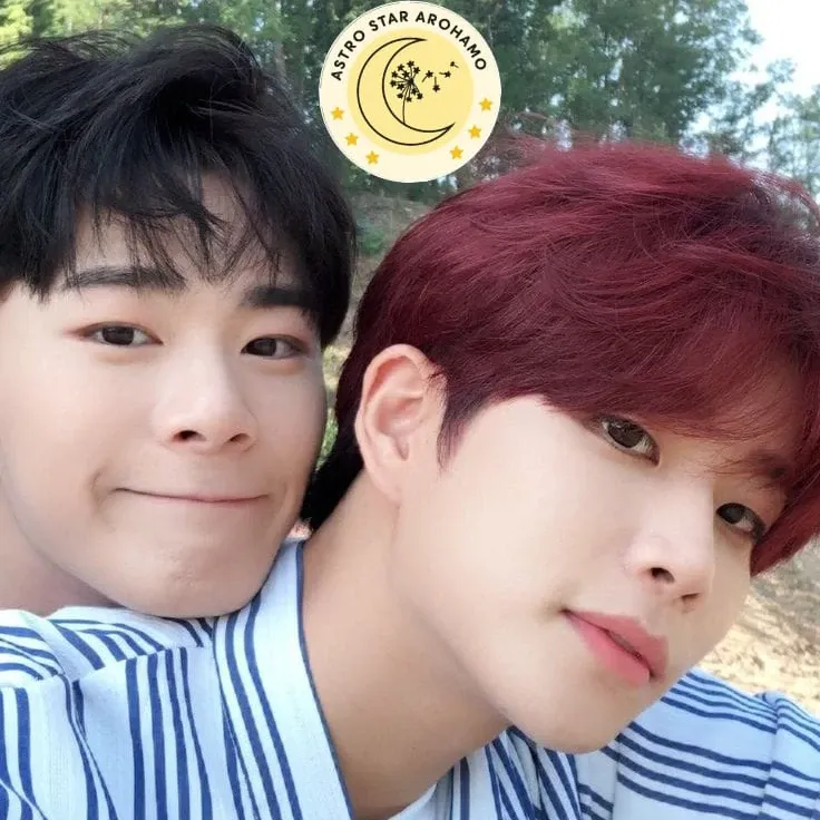 A moment captured by MJ (ASTRO)'s fan