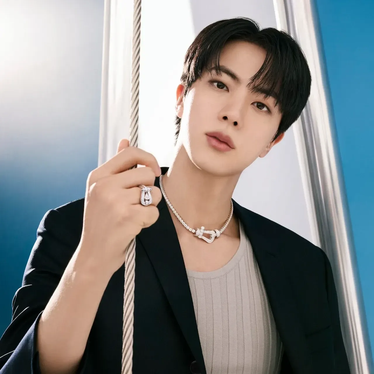 Foto terbaru Jin (BTS)