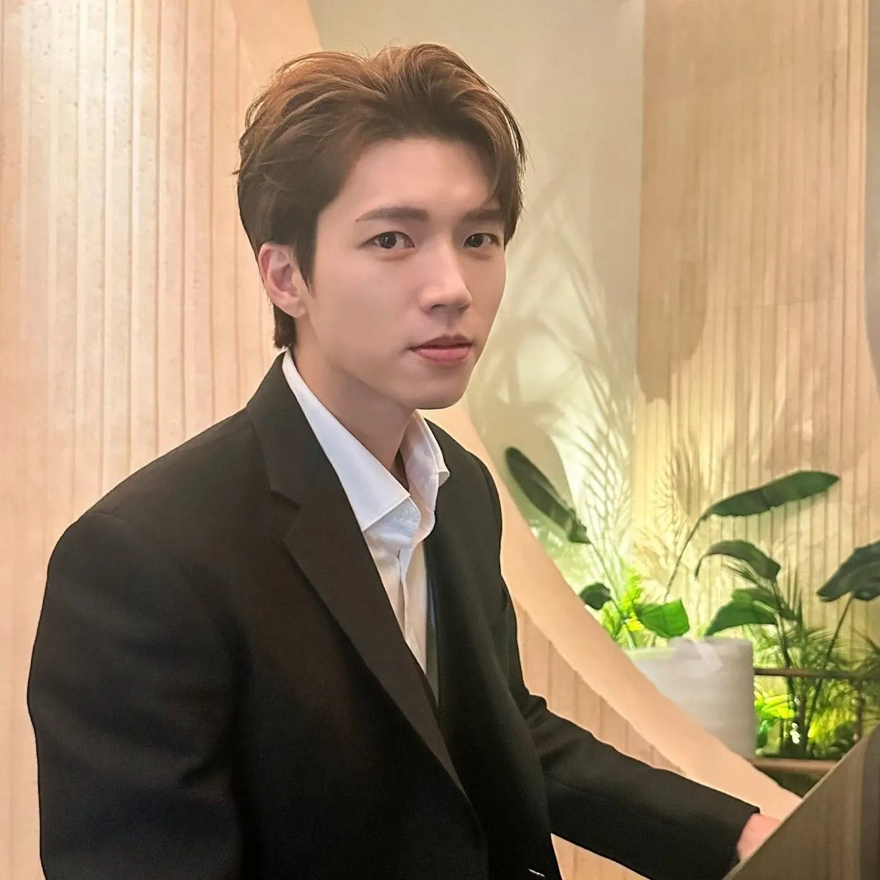 Recent activity shot of Woohyun (INFINITE)