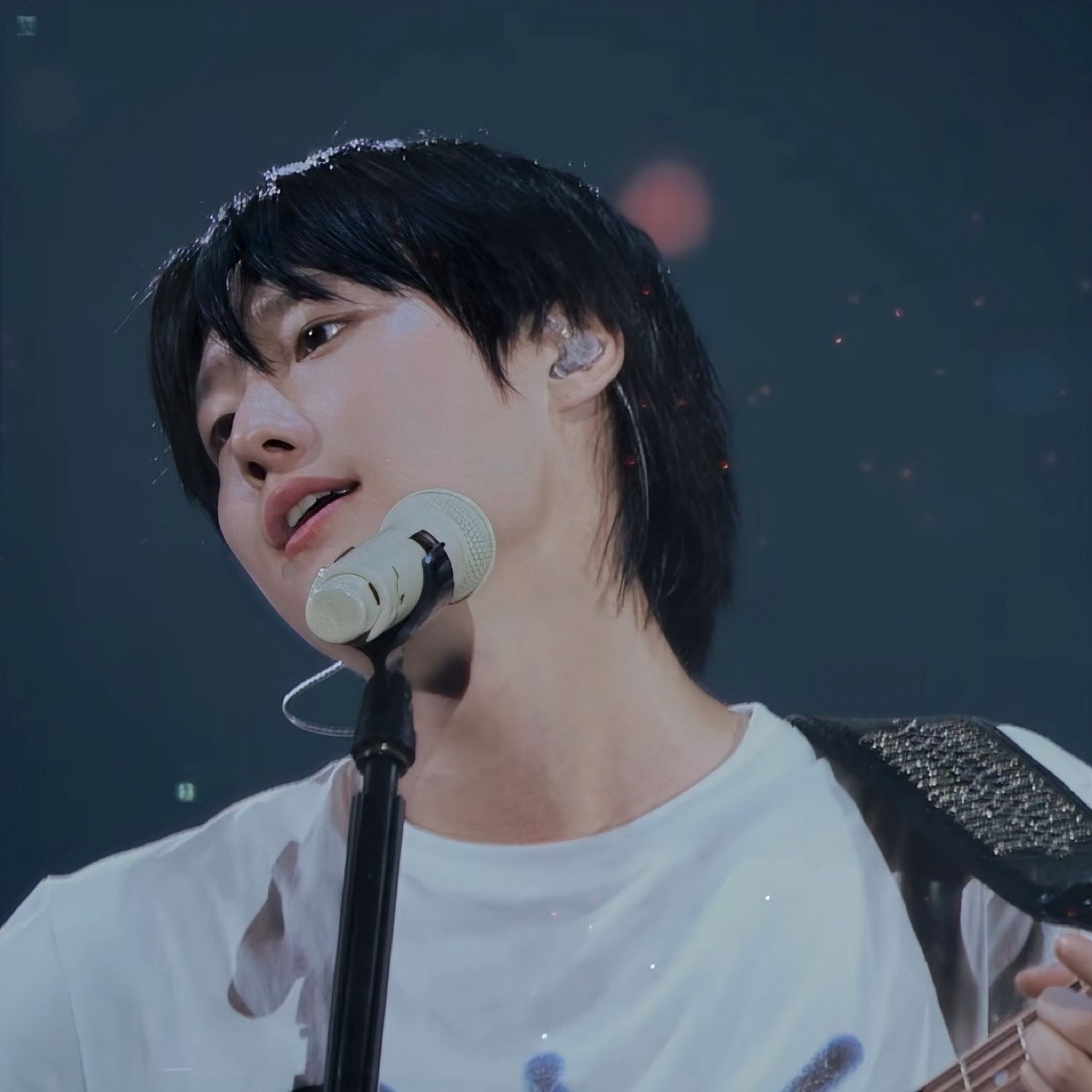 A moment captured by WOODZ's fan