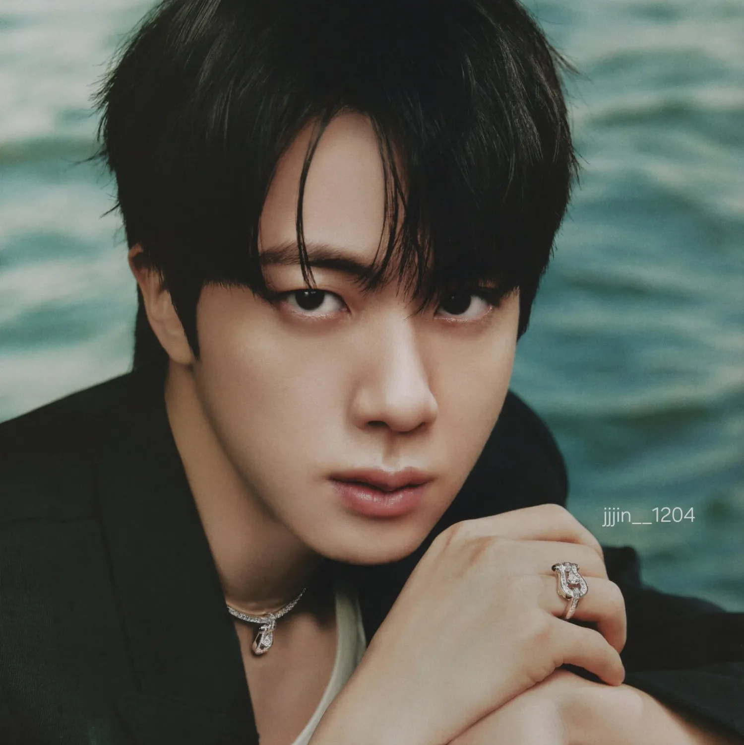 Recent activity shot of Jin (BTS)