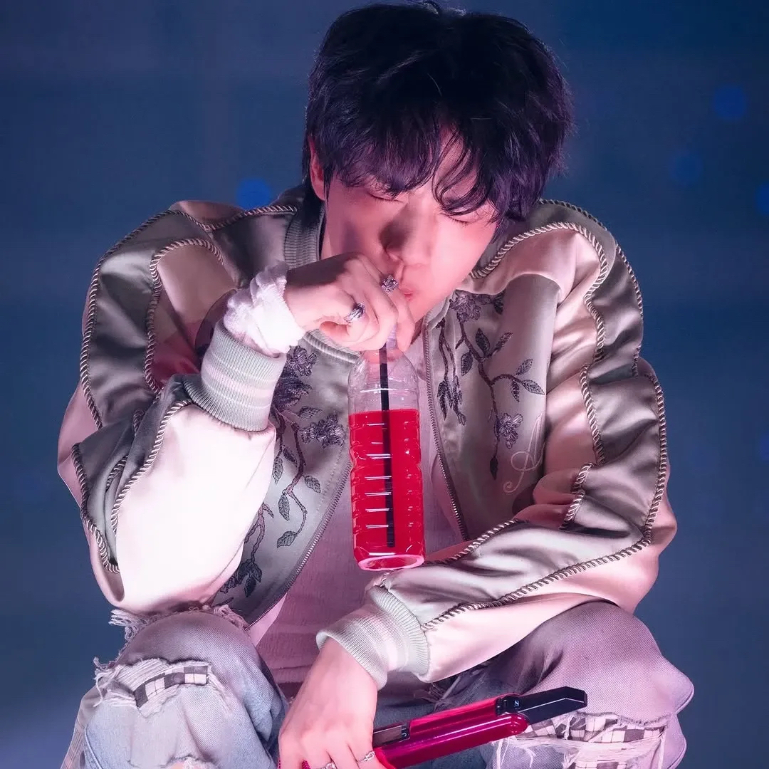 A moment captured by Jin (BTS)'s fan