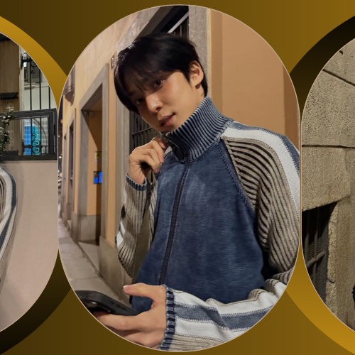 A moment captured by Yunho (ATEEZ)'s fan