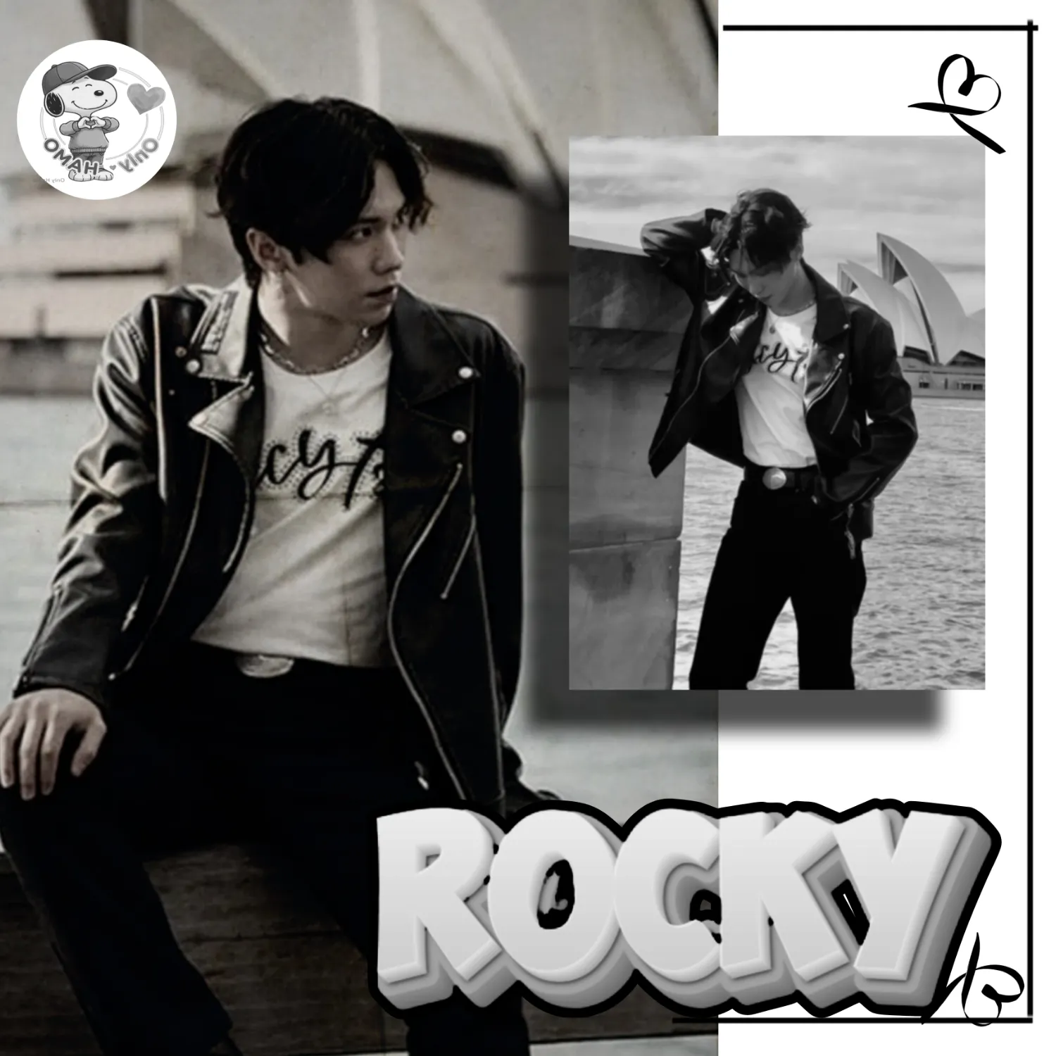 A moment captured by Rocky's fan