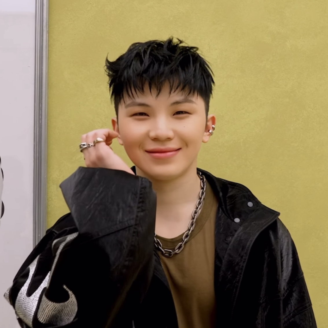 Recent activity shot of Woozi (SEVENTEEN)