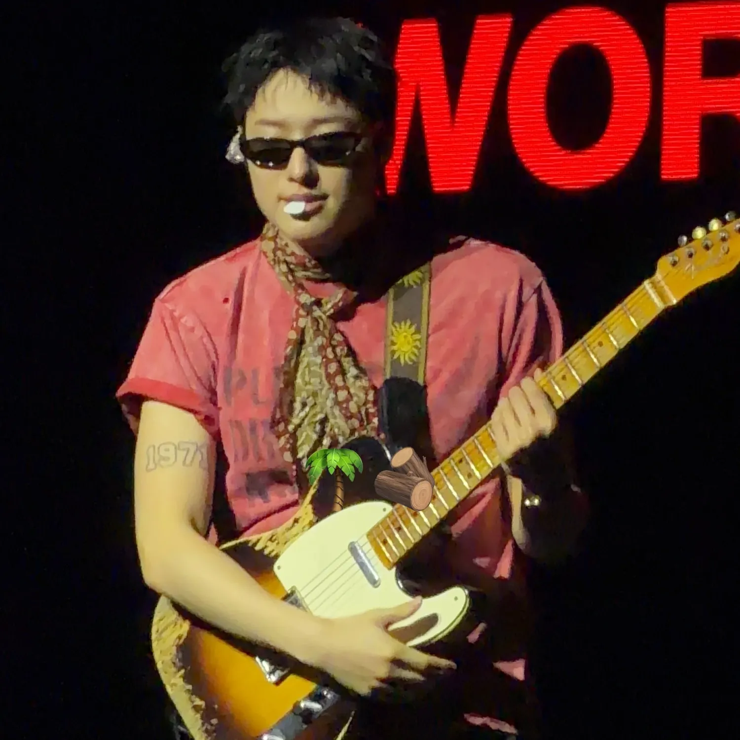 A moment captured by WOODZ's fan