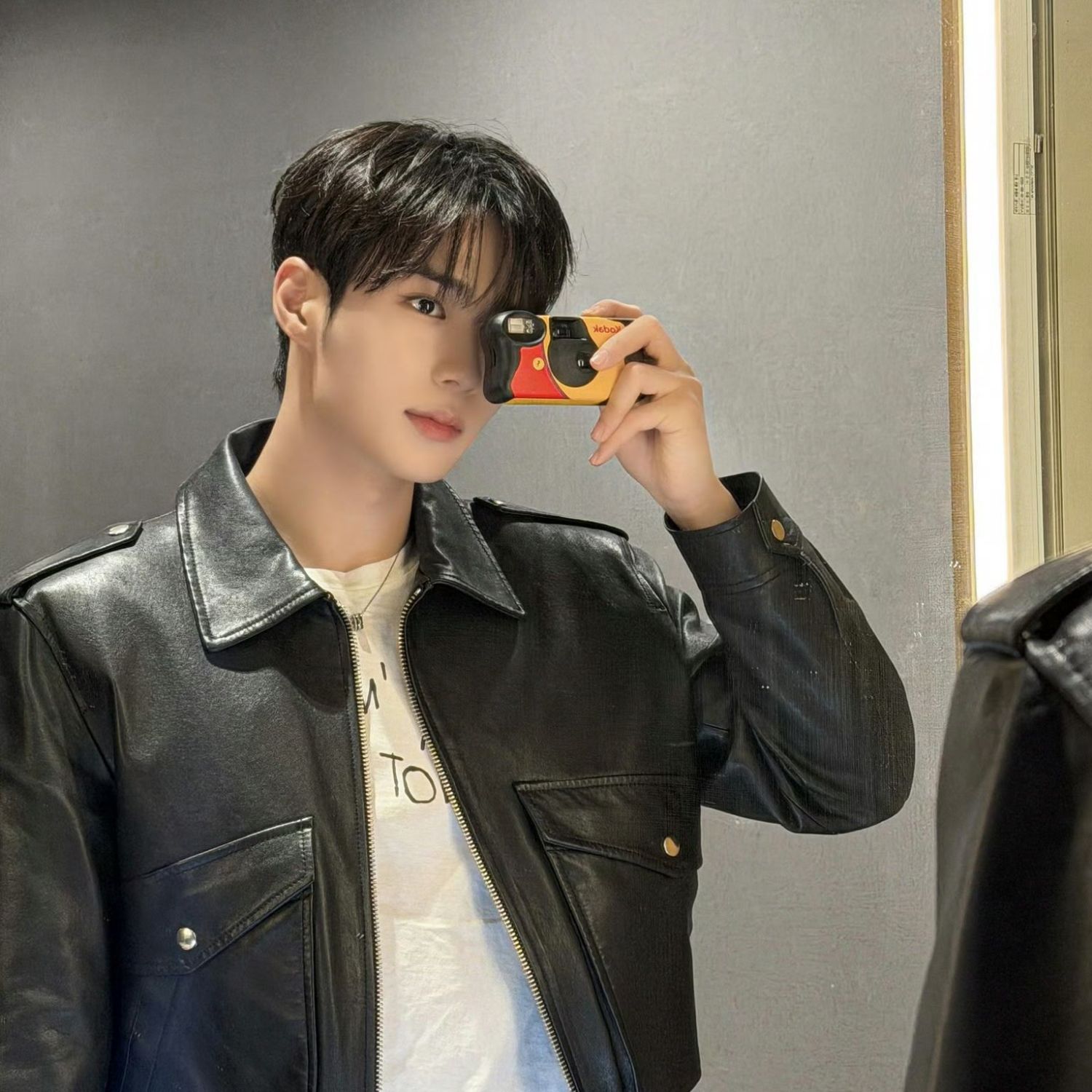 A moment captured by Kim Junseo (ALPHA DRIVE ONE)'s fan