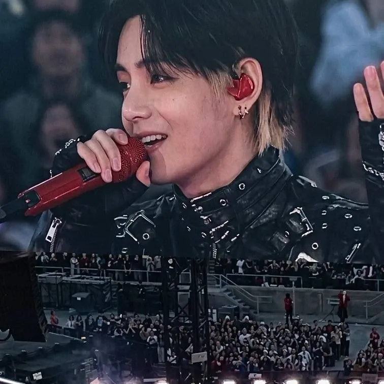 Recent activity shot of V (BTS)
