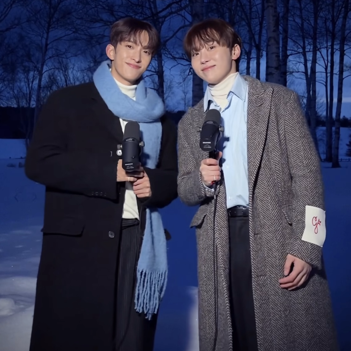 A moment captured by SEVENTEEN's fan