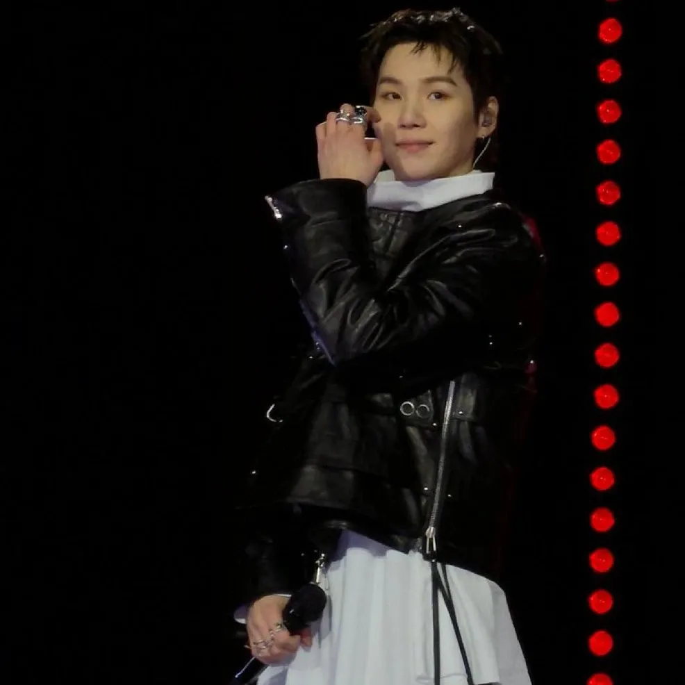 Momen yang diabadikan oleh penggemar SUGA (BTS)