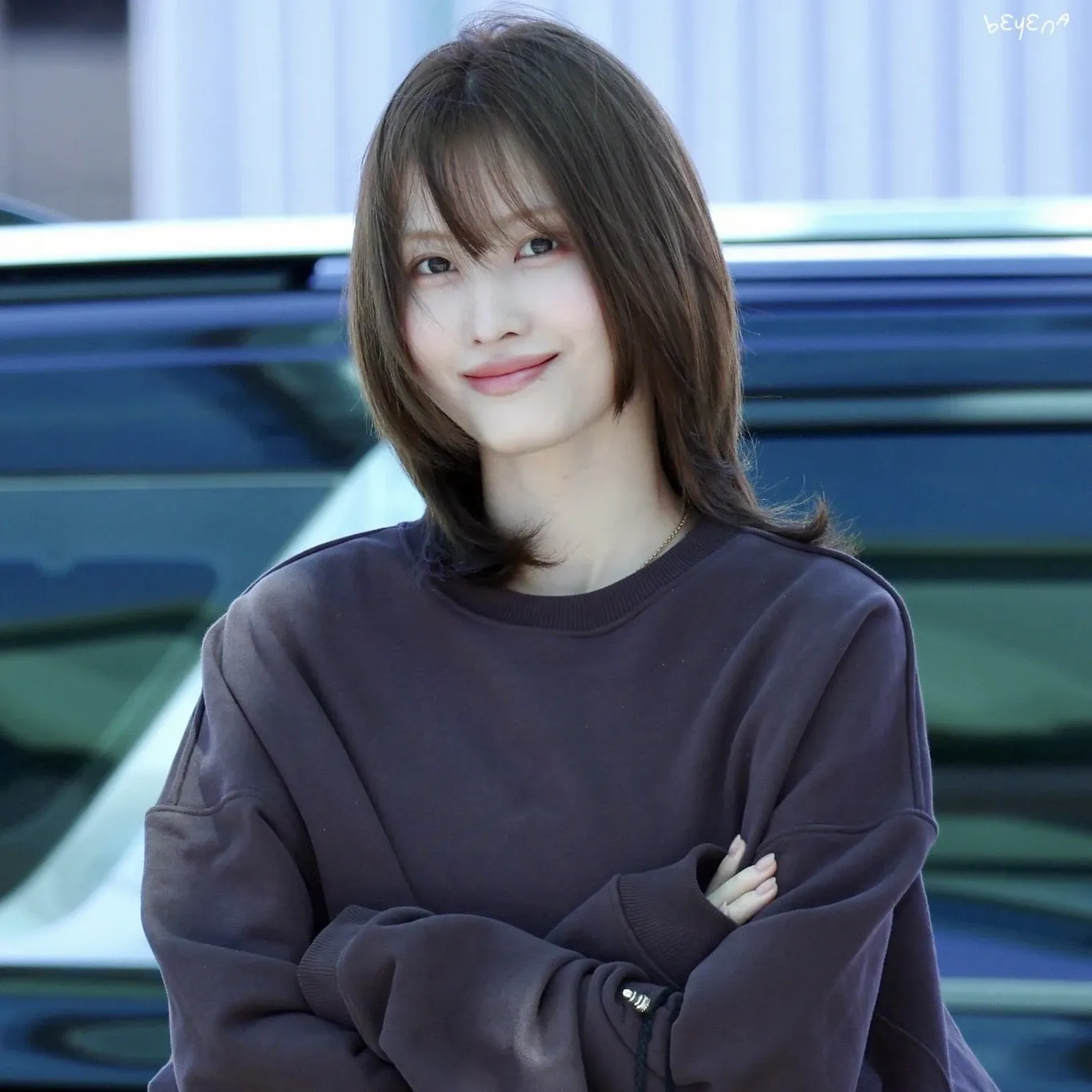 Potret di balik layar Momo (TWICE)