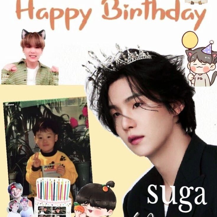 A moment captured by SUGA (BTS)'s fan