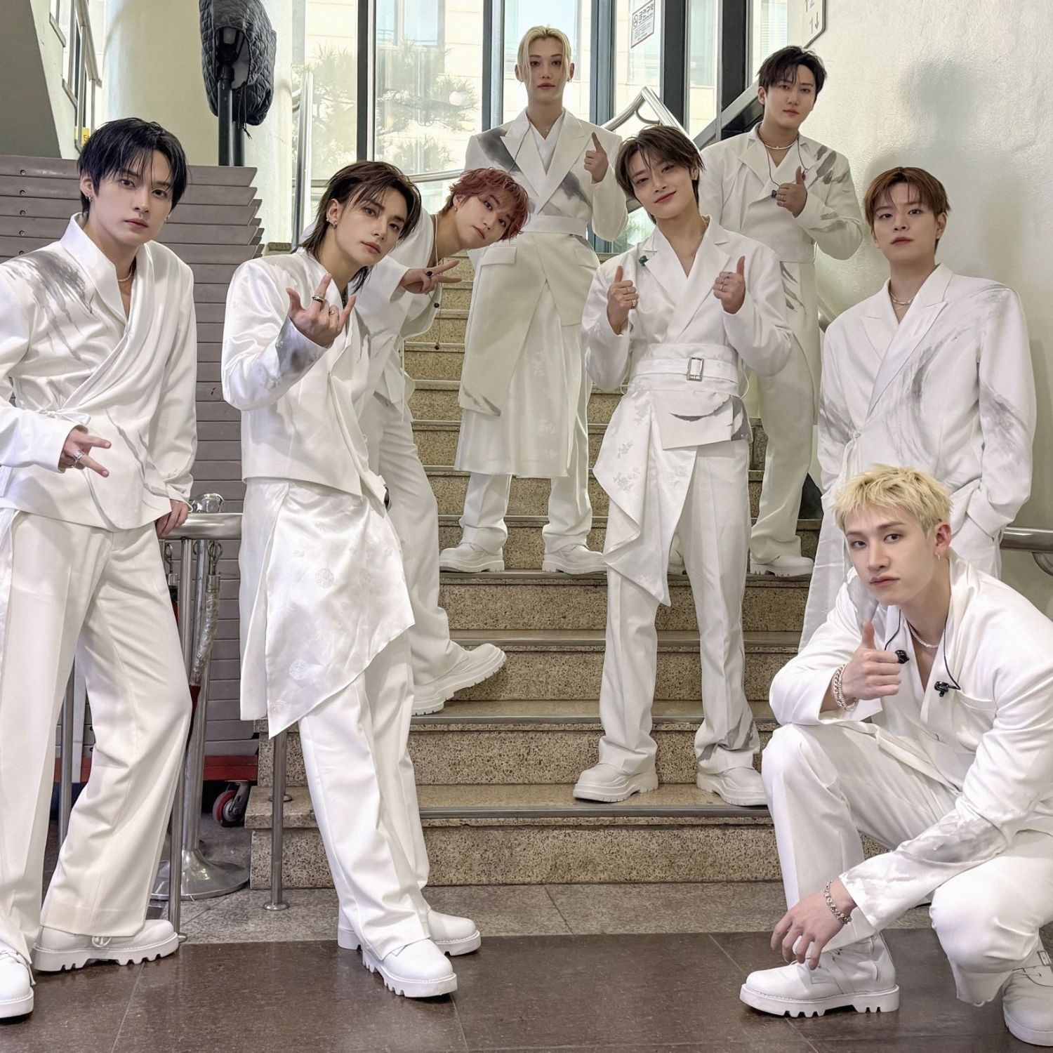 Stray Kidsの舞台裏ショット