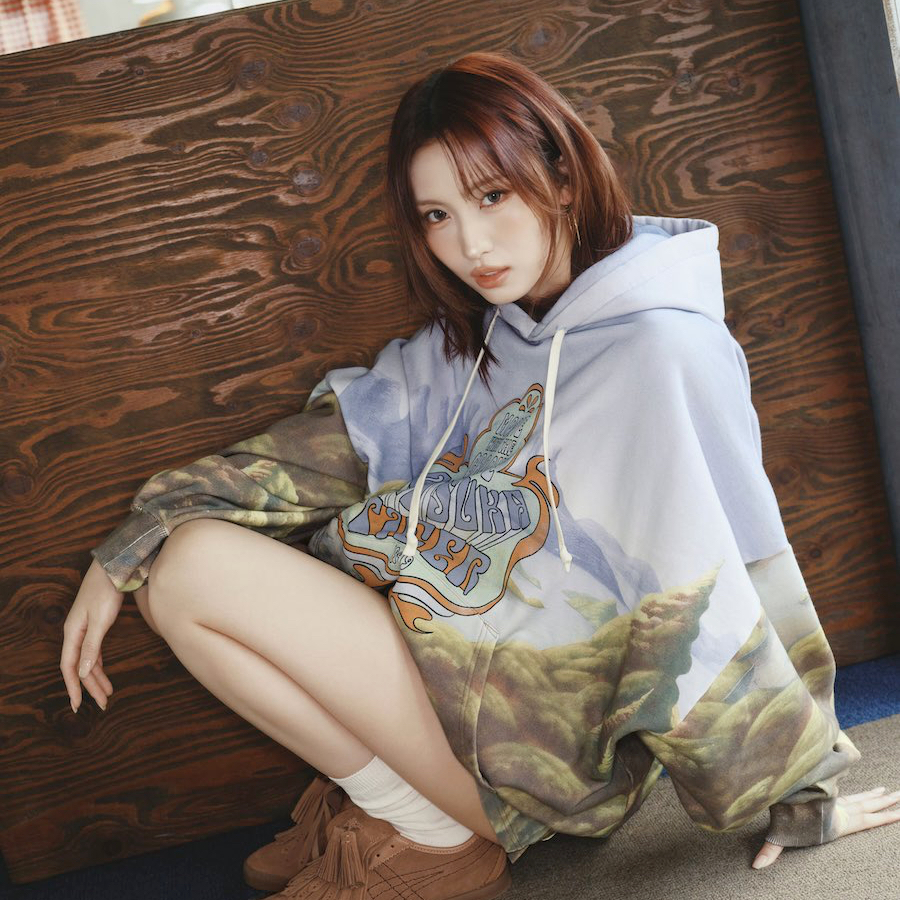 Momo (TWICE)粉丝拍下的瞬间