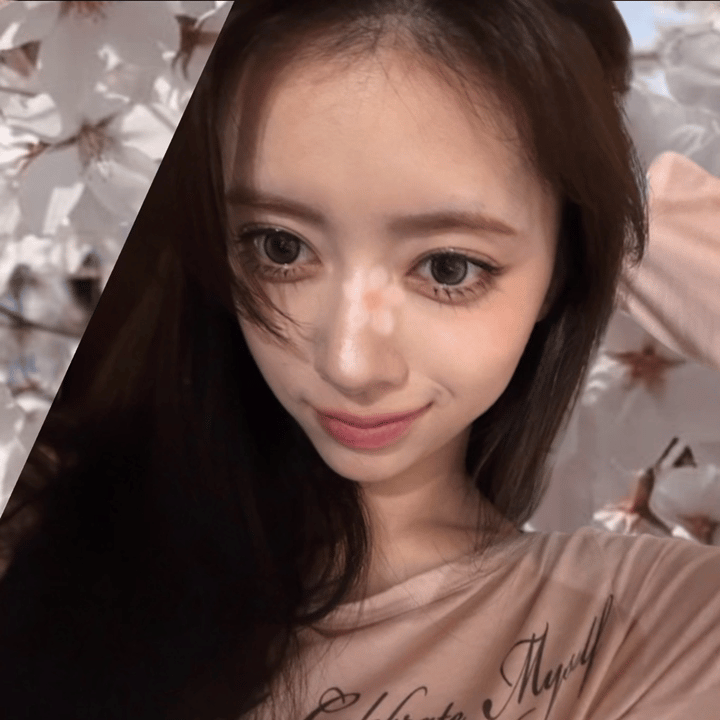 A moment captured by Rima (NiziU)'s fan