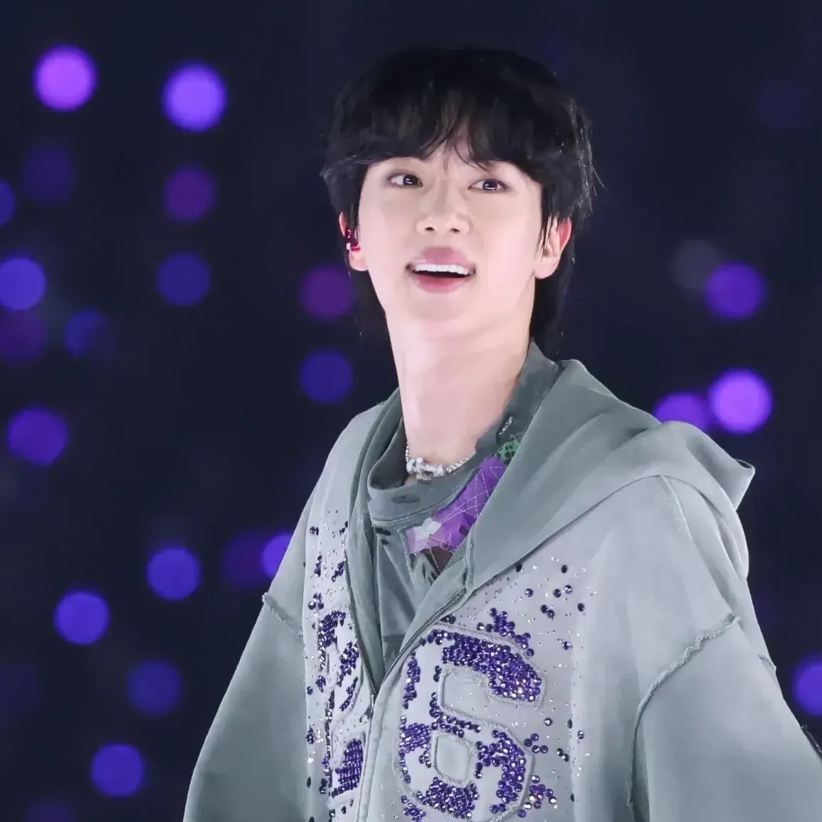 Momen yang diabadikan oleh penggemar Jin (BTS)