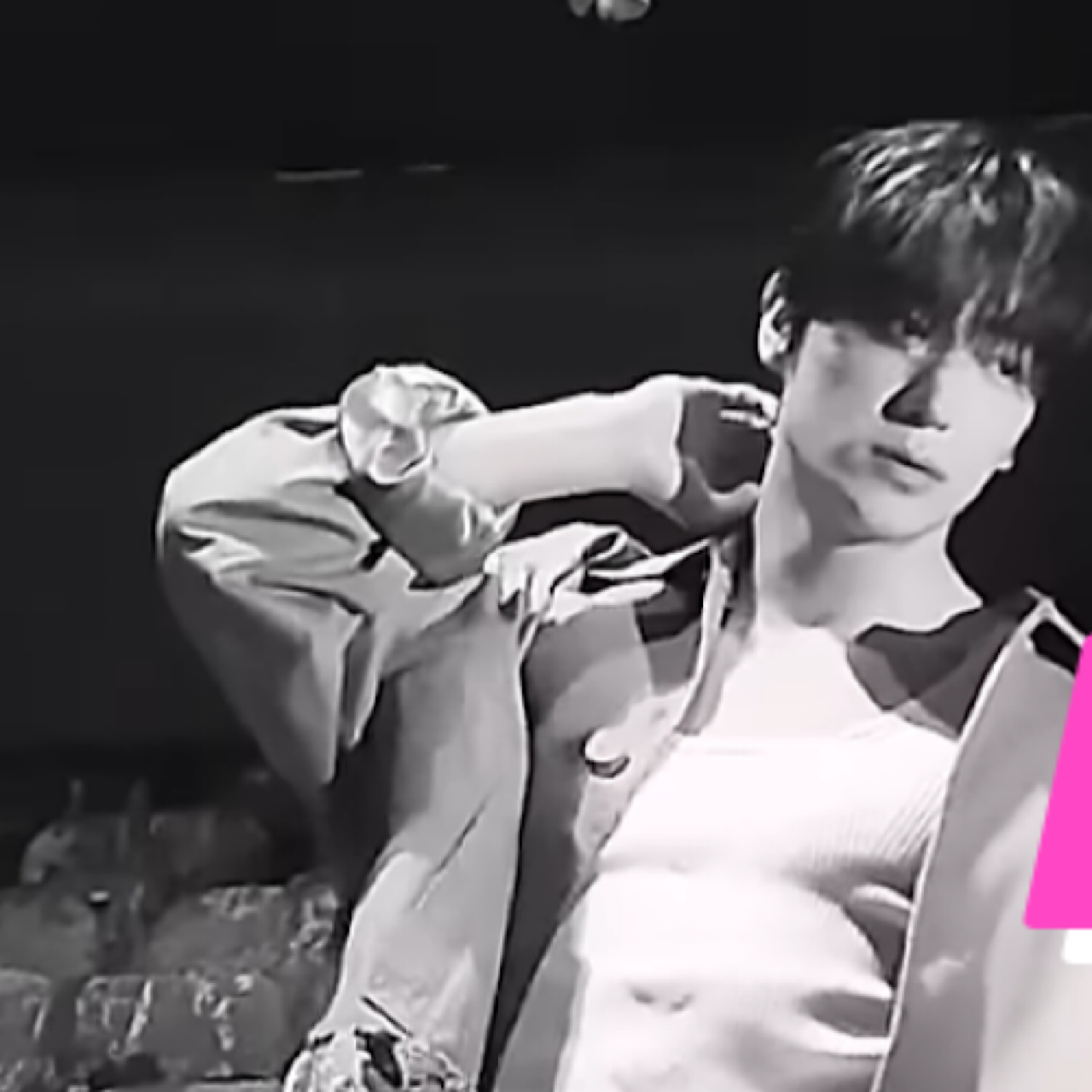 Recent activity shot of Hyunjae (THE BOYZ)