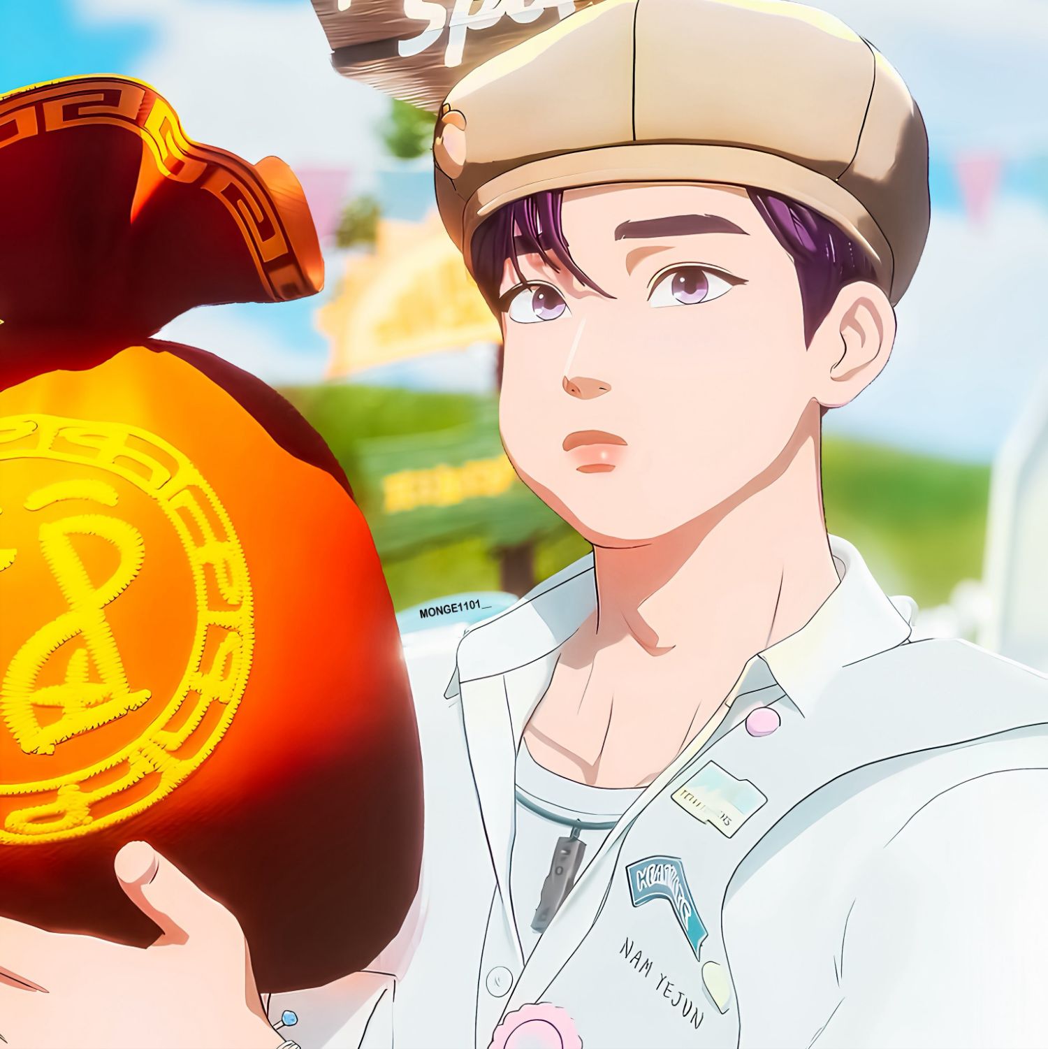 Behind-the-scenes cut of Yejun (PLAVE)