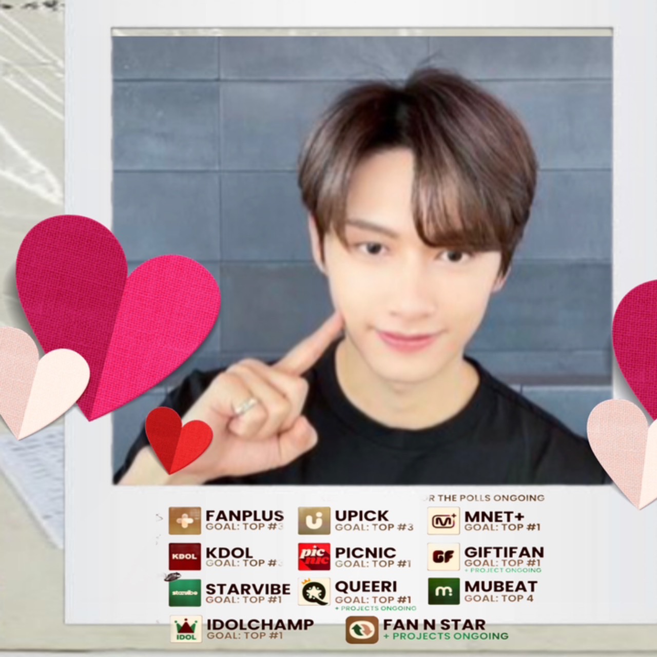 A moment captured by Jun (SEVENTEEN)'s fan