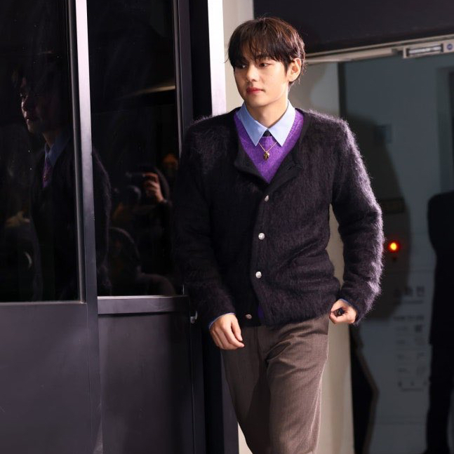 Momen yang diabadikan oleh penggemar V (BTS)